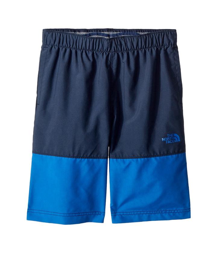 The North Face Kids Class V Water Shorts (little Kids/big Kids) (turkish Sea Phantom Print/cosmic Blue/turkish Sea) Boy's Shorts