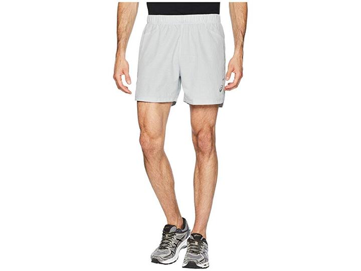 Asics Cool 2-n-1 5 Shorts (mid Grey) Men's Shorts