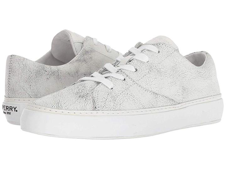 Sperry Gold Cup Haven Cracked (white) Men's Shoes