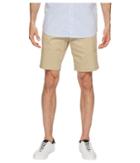 Calvin Klein Flat Front Stretch Walking Shorts (classic Khaki) Men's Shorts