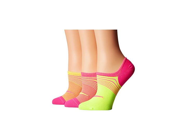 Nike 3-pair Pack Lightweight Footie (multicolor) Women's No Show Socks Shoes