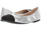 Sam Edelman Fraley (soft Silver/black Soft Metallic Sheep Leather/dress Grosgrain) Women's Shoes