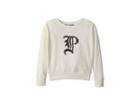 Polo Ralph Lauren Kids Graphic Terry Sweatshirt (little Kids/big Kids) (nevis) Girl's Sweatshirt