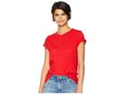 Spiritual Gangster Love More Aurora Tee (love Red) Women's T Shirt