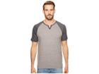 Lucky Brand Color Block Henley Shirt (multi) Men's Clothing