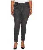 Jag Jeans Plus Size Plus Size Nora Pull-on Jackie Skinny Comfort Denim In Thunder Grey (thunder Grey) Women's Jeans