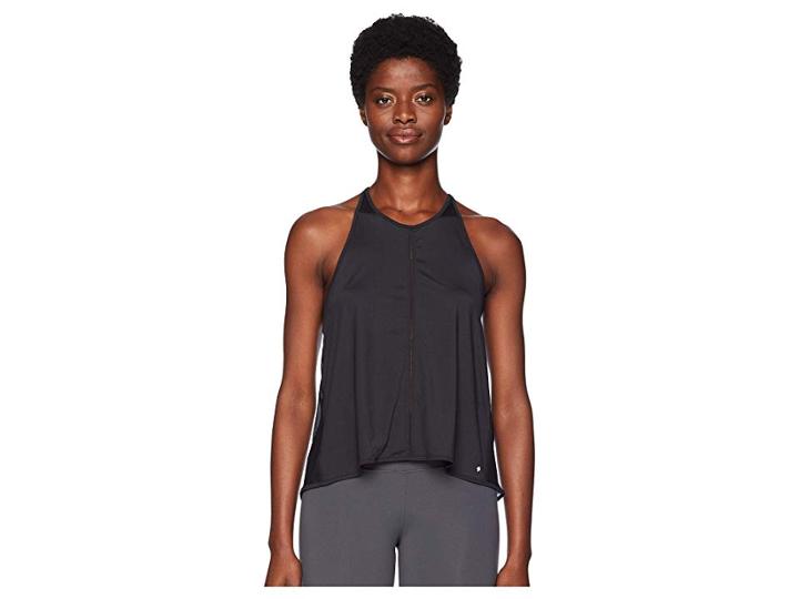 Kate Spade New York Athleisure Micro Mesh Tank Top (black) Women's Sleeveless