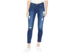 7 For All Mankind B(air) Ankle Skinny With Destroy In Duchess 2 (duchess 2) Women's Jeans