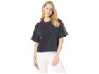 Juicy Couture Iridescent Tee With Juicy Tape (regal/iridescent) Women's Clothing