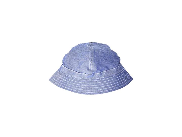 Janie And Jack Chambray Bucket Hat (toddler/little Kids/big Kids) (blue) Caps