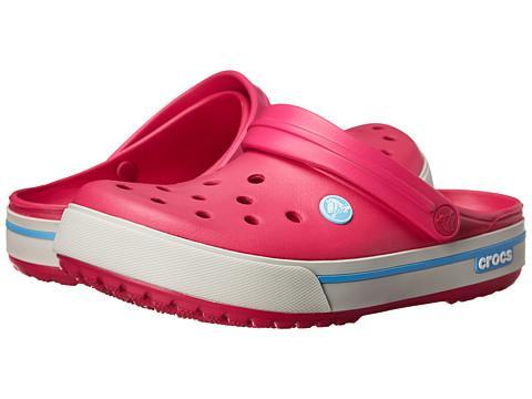 Crocs Crocband Ii.5 Clog (candy Pink/bluebell) Clog Shoes