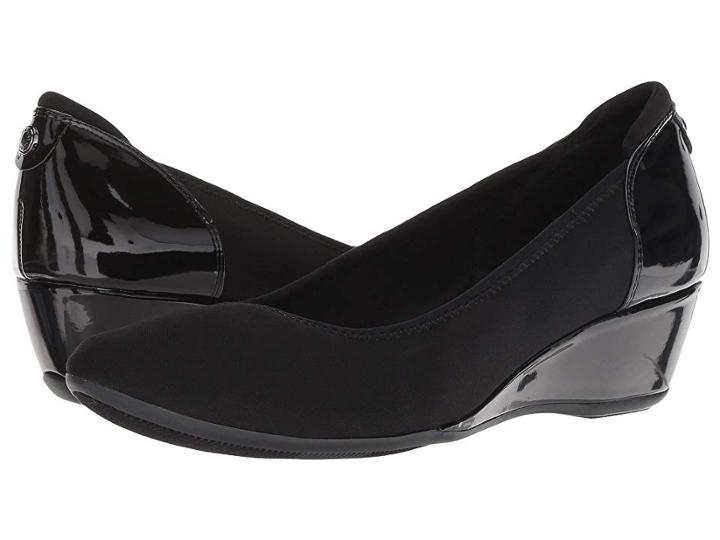 Anne Klein Follow (black Multi/light Fabric) Women's Shoes