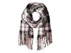 Free People Emerson Plaid Scarf (ivory) Scarves