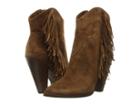 Frye Remy Fringe Short (wood Suede) Women's Boots
