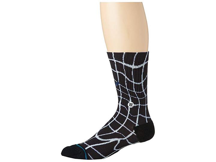 Stance Off The Grid (black) Men's Crew Cut Socks Shoes