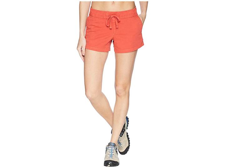 The North Face Basin Shorts (sunbaked Red) Women's Shorts
