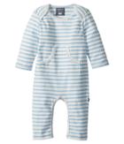 Toobydoo Slim Leg Pocket Jumpsuit (infant) (blue/white) Boy's Jumpsuit & Rompers One Piece