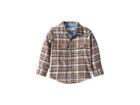Peek Tristan Flannel Shirt (toddler/little Kids/big Kids) (brown) Boy's Clothing