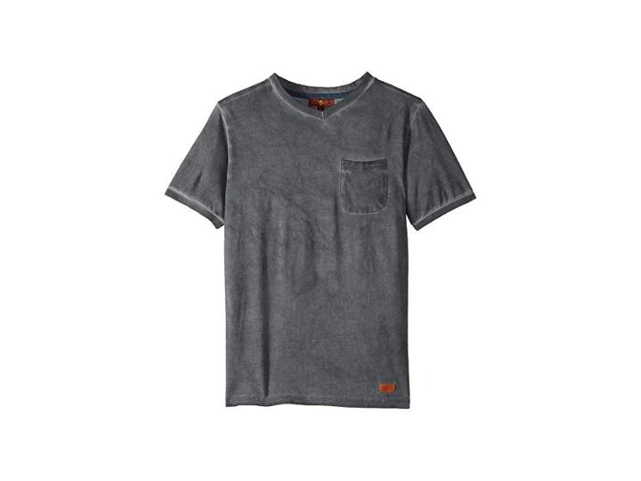 7 For All Mankind Kids V-neck Tee (big Kids) (castle Rock) Boy's T Shirt