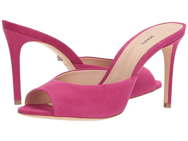 Schutz Lizzy (bright Rose) High Heels