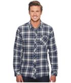 Rip Curl Salazar Long Sleeve Flannel (navy) Men's Clothing
