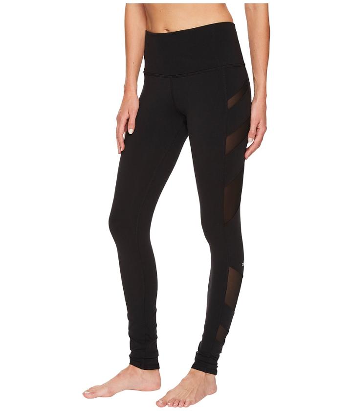Alo Block High Waist Leggings (black) Women's Casual Pants
