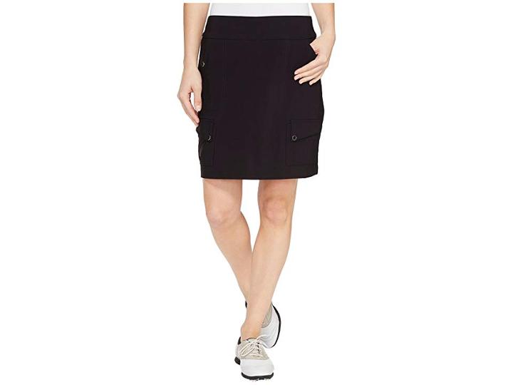 Jamie Sadock New Skinnylicious 18 Skort (jet Black) Women's Skort