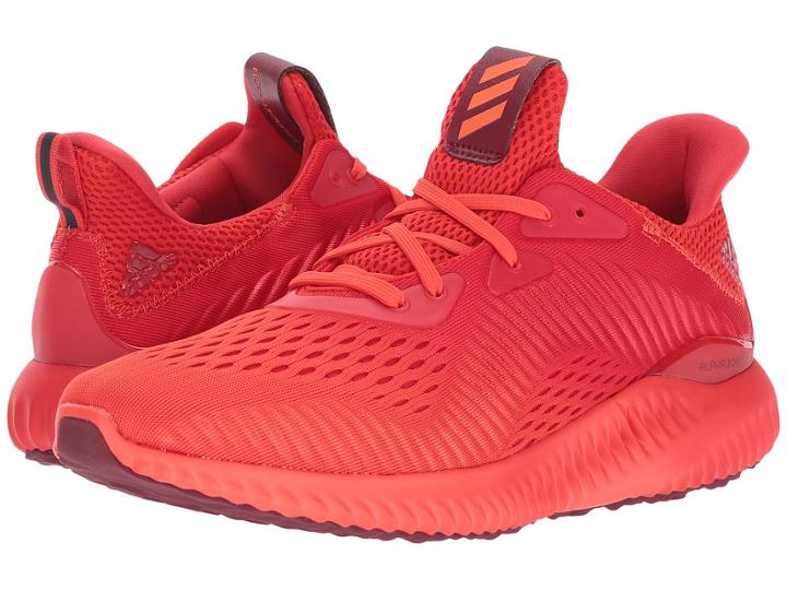 Adidas Alphabounce Em Monster Fade (blaze Orange/red/burgundy) Men's Shoes