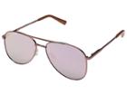 Le Specs Kingdom (matte Rose/peach Revo Mirror) Fashion Sunglasses