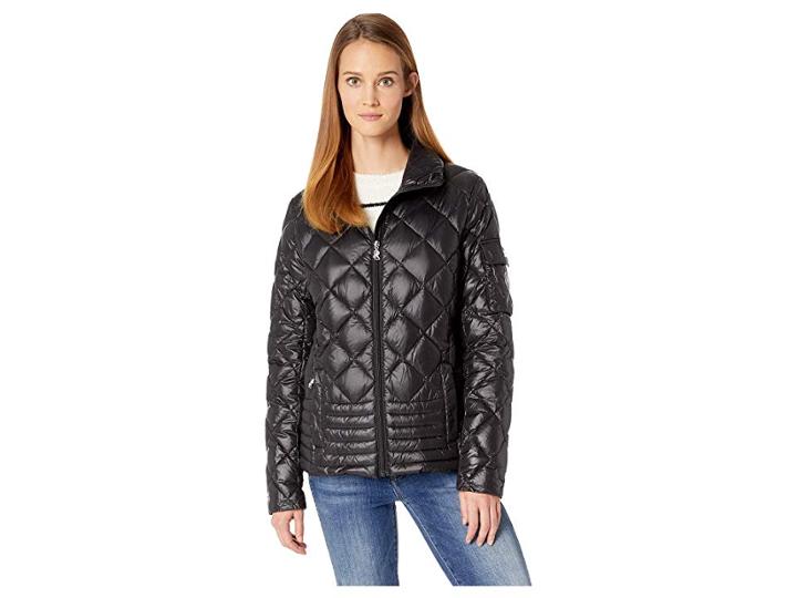 Lauren Ralph Lauren Soft Down Racer (black) Women's Coat
