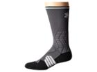 Under Armour Ua Football Crew (graphite/black) Men's Crew Cut Socks Shoes