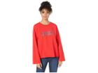 Juicy Couture Juicy Sequin Pullover (true Red) Women's Clothing