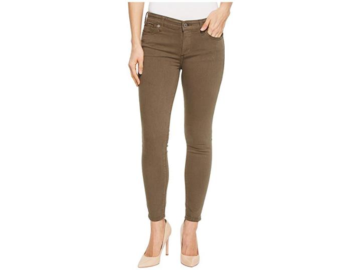 Lucky Brand Ava Crop Jeans In Grape Leaf (grape Leaf) Women's Jeans