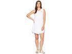 Michael Stars Double Gauze Tank Dress (white) Women's Dress