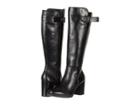 Ecco Shape 55 Chalet Tall Boot (black Calf Leather) Women's Boots