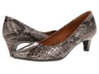 Sofft Altessa (grey/black/ginger Snake Print) Women's 1-2 Inch Heel Shoes