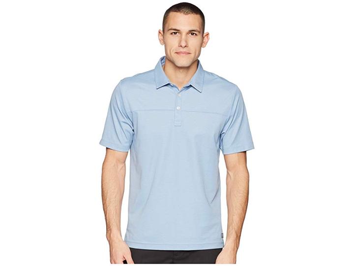 Travismathew Brun Polo (allure/microchip) Men's Short Sleeve Knit
