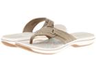 Clarks Breeze Sea (greystone) Women's Sandals