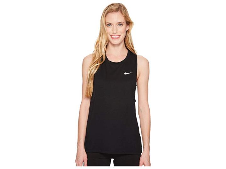 Nike Tailwind Running Tank (black) Women's Sleeveless
