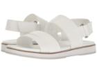 Calvin Klein Dex (white Emboss Leather) Men's Sandals