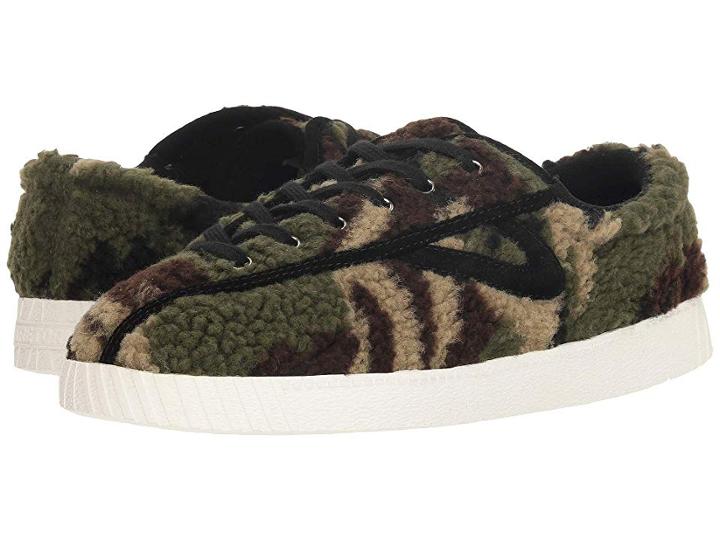 Tretorn Nylite 18 Plus (olive/black) Women's Shoes