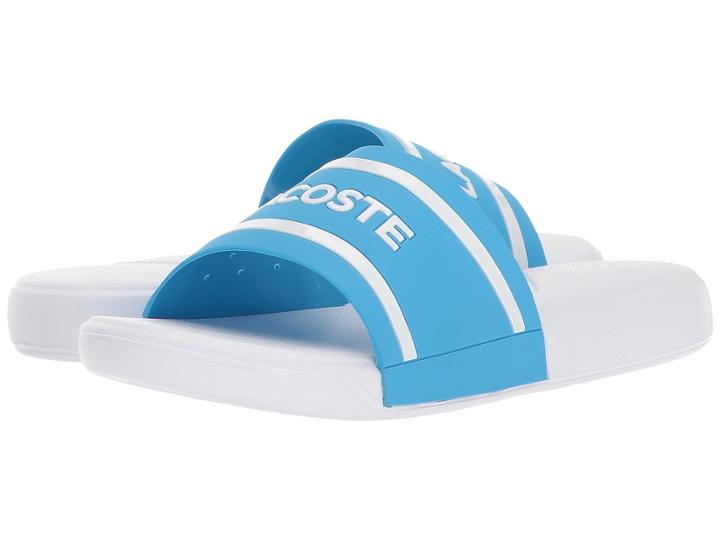 Lacoste Kids L.30 118 2 (little Kid) (blue/white) Kid's Shoes
