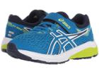 Asics Kids Gt-1000 7 (toddler/little Kid) (race Blue/neon Lime) Boys Shoes
