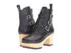 Swedish Hasbeens Buckle Boot (black) Women's Boots
