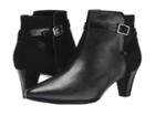 Cole Haan Sylvan Bootie (black Leather/black Suede) Women's Boots