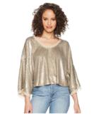 Free People Champagne Dreams Tee (neutral) Women's T Shirt