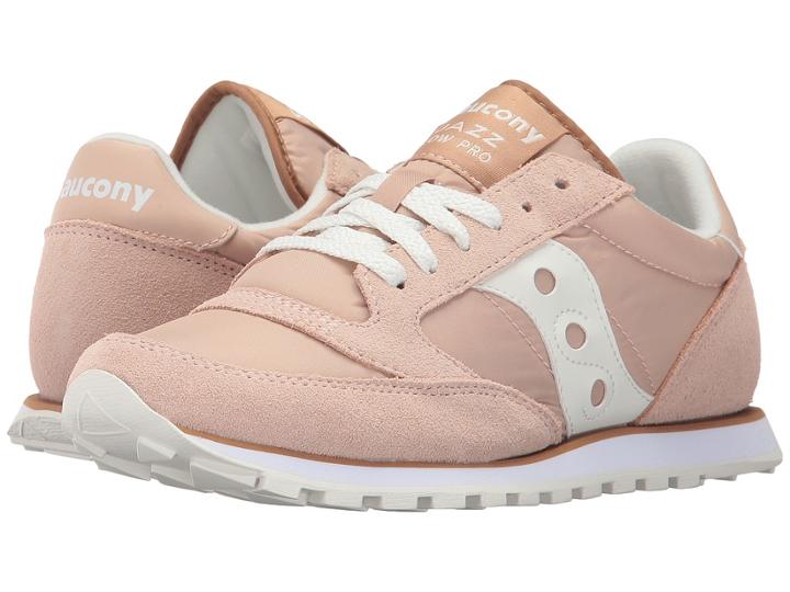 Saucony Originals Jazz Low Pro (tan/white) Women's Classic Shoes