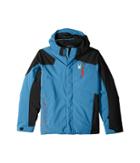 Spyder Kids Guard Jacket (big Kids) (french Blue/black) Boy's Jacket