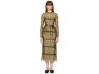 Yigal Azrouel Peacock Lace Dress With Open Back (jet Multi) Women's Dress