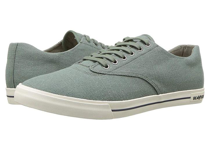 Seavees 08/63 Hermosa Plimsoll Standard (sage) Men's Shoes